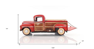 Homeroots C1942 Ford Pickup Truck Sculpture  Metal 401116