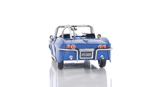 Homeroots Blue Corvette Stingray Sculpture  Metal 401120