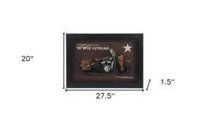 Homeroots 20" Green And Black Metal Hand Painted Figurine Tabletop Sculpture  Metal 401124