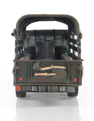 Homeroots C1951 Dodge M42 Command Truck Sculpture  Metal 401133