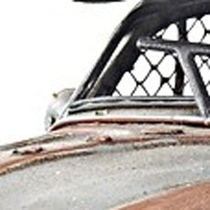 Homeroots 7" Silver Metal Hand Painted Model Car Tabletop Sculpture  Metal 401138