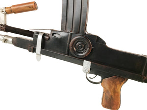 Homeroots 2" Brown And Black Metal Hand Painted Figurine Tabletop Sculpture  Metal 401144