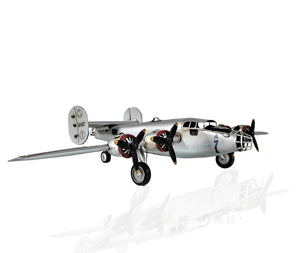 Homeroots C1940 B-24 Liberator Bomber Sculpture  Metal 401149