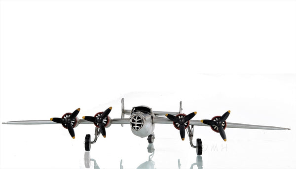 Homeroots C1940 B-24 Liberator Bomber Sculpture  Metal 401149