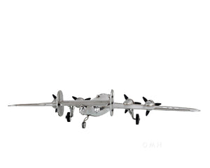 Homeroots C1940 B-24 Liberator Bomber Sculpture  Metal 401149