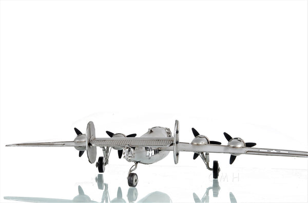 Homeroots C1940 B-24 Liberator Bomber Sculpture  Metal 401149