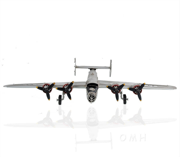 Homeroots C1940 B-24 Liberator Bomber Sculpture  Metal 401149