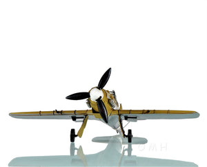 Homeroots C1935 Messerschmitt Bf 109 Fighter Sculpture  Metal 401151