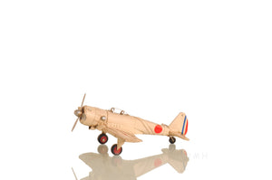 Homeroots C1943 Nakajima Ki-43 Oscar Sculpture  Metal 401152