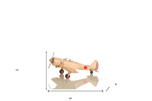 Homeroots C1943 Nakajima Ki-43 Oscar Sculpture  Metal 401152
