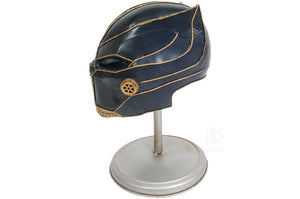 Homeroots Black Panther Helmet Sculpture  Metal 401155