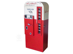 Coca-cola Retro Vending Machine Style Cabinet for Home Bar and Game Room