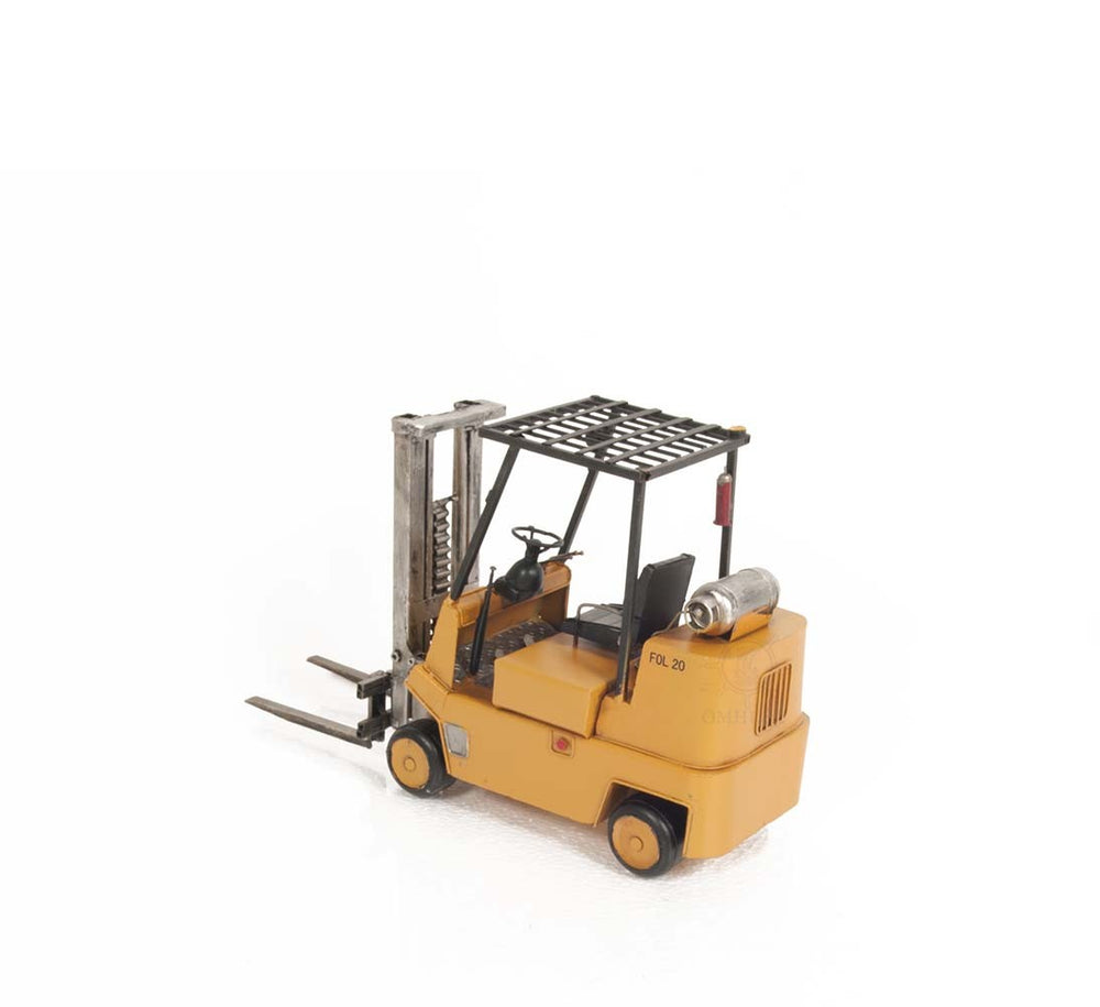 Homeroots Propane Forklift Sculpture  Metal 401176