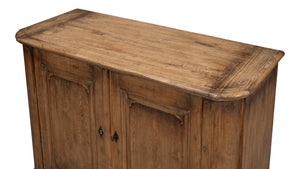 Sarreid Stephano Stylish Two Door Sideboard In Brown - Reclaimed Pine With Natural Old Pine Top & Shelf Brown  40118-2