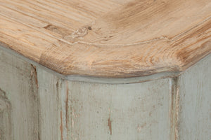 Sarreid Stephano Two Door Sideboard With Removable Shelf - Reclaimed Pine In Antique Whitewash Finish White  40118