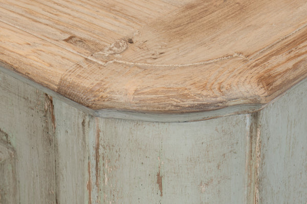 Sarreid Stephano Two Door Sideboard With Removable Shelf - Reclaimed Pine In Antique Whitewash Finish White  40118