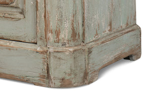 Sarreid Stephano Two Door Sideboard With Removable Shelf - Reclaimed Pine In Antique Whitewash Finish White  40118