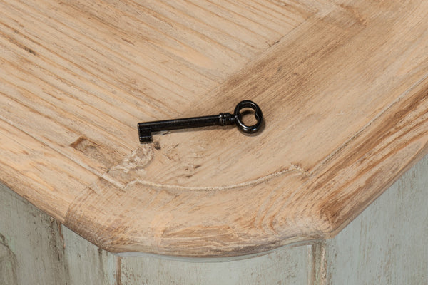 Sarreid Stephano Two Door Sideboard With Removable Shelf - Reclaimed Pine In Antique Whitewash Finish White  40118