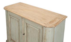 Sarreid Stephano Two Door Sideboard With Removable Shelf - Reclaimed Pine In Antique Whitewash Finish White  40118