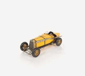 Homeroots Alfa Romeo P2 Classic Racing Car Sculpture - Handmade Metal Replica Of 1924 Automotive Masterpiece  Metal 401184