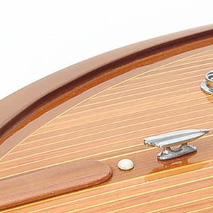 HomeRoots Riva Aquarama Speedboat Model - Handcrafted Cedar Replica with Authentic 1960s Italian Elegance 401200