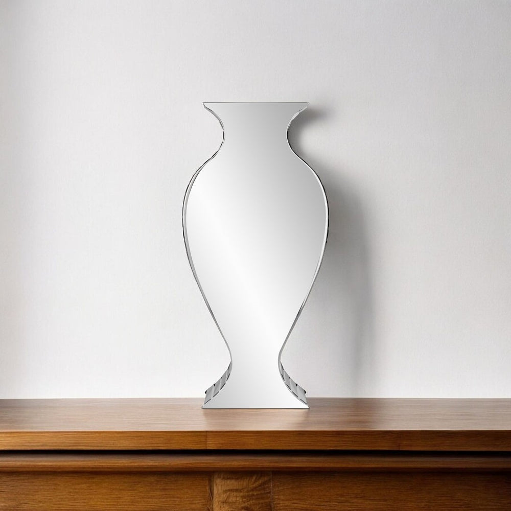 HomeRoots 20" Clear Cylinder Table Vase - Modern Elegance for Fresh or Artificial Floral Arrangements, Versatile Accent 401237