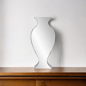 HomeRoots 20" Clear Cylinder Table Vase - Modern Elegance for Fresh or Artificial Floral Arrangements, Versatile Accent 401237