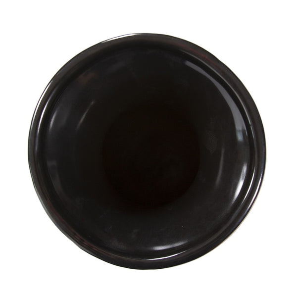 Homeroots 31" Ceramic Brown And Beige Striped Bud Floor Vase  Ceramic 401238