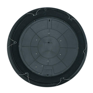 Homeroots Black And Copper Exposed Gears Round Wall Clock  80% Iron,20% Plastic 401295