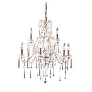 Opulence 25'' Wide 9-Light Chandelier - Rust 4013/6+3CL Elk Lighting