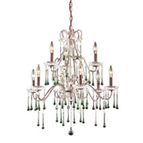 Opulence 25'' Wide 9-Light Chandelier - Rust 4013/6+3LM Elk Lighting