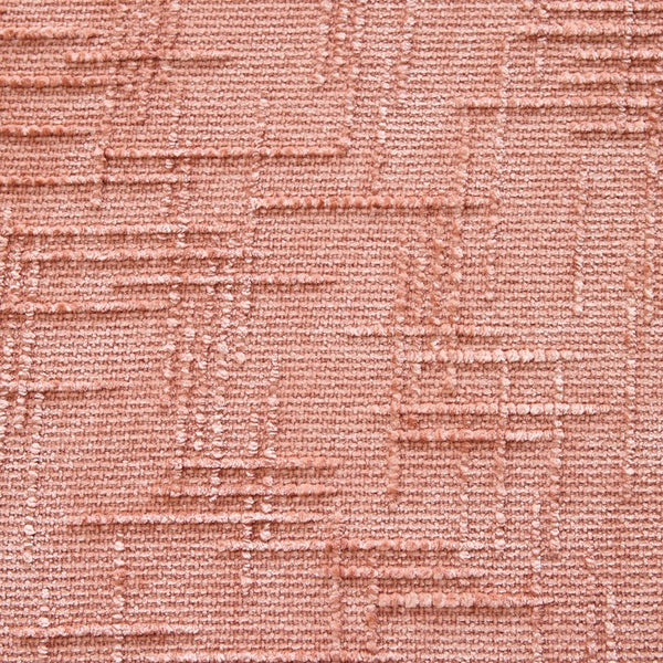 English Elm Pink chenille L-shaped sofa with high-elastic sponge, curved armrests, 4 throw pillows, 900lb capacity W3612S00018