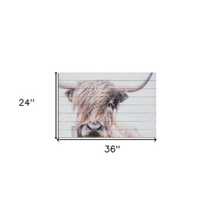 HomeRoots Unframed Photographic Wall Art – Vibrant Rustic Charm, Animal Print for Effortless Home Style Upgrade 401646