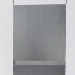White Curio Cabinet with Glass Front Door Elegant Cornice Molding Display Storage