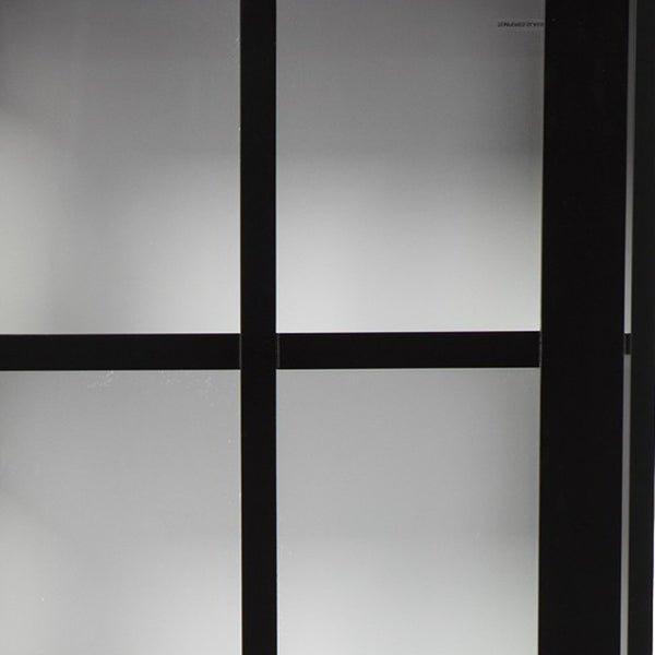 Homeroots Dynasty Contemporary Black And White Tall Curio Cabinet  Eng Wood,Temp Glass 401667