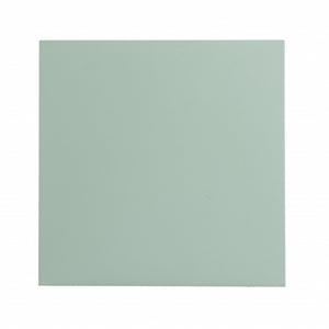 HomeRoots Pale Green Crosshatch Storage Cabinet - Stylish Tall Organizer with Gold Pull for Small Spaces 401690