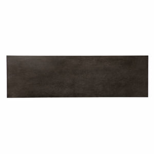 Homeroots Contemporary Grid Lines Three Door Accent Cabinet  Eng Wood,Birch Veneer,Iron 401694