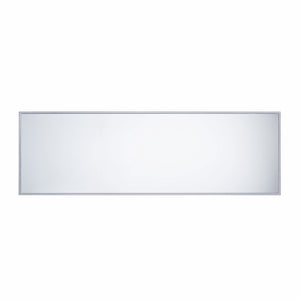 HomeRoots 50" Silver Wood and Glass Credenza - Chic Storage Solution with Three Drawers & Two Doors for Style! 401707