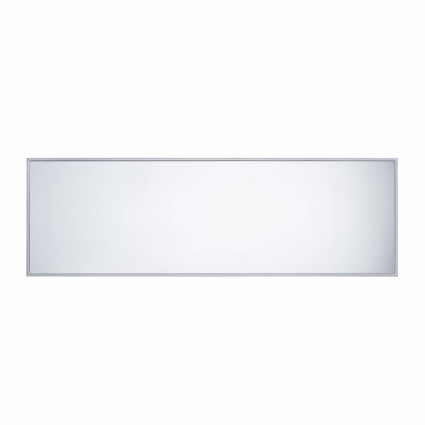 HomeRoots 50" Silver Wood and Glass Credenza - Chic Storage Solution with Three Drawers & Two Doors for Style! 401707