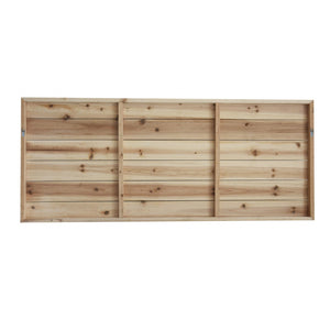 Homeroots Unframed Graphic Art Wall Art  Fir Wood 401720