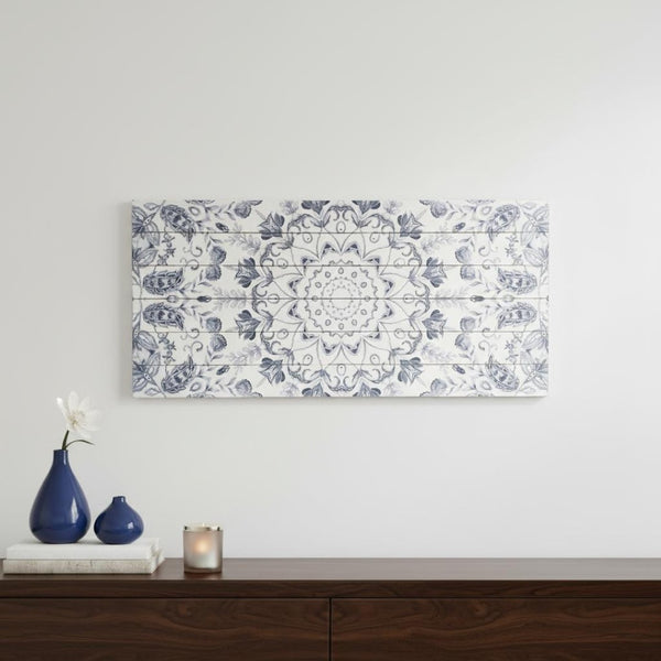 HomeRoots Unframed Graphic Art Panel - Rustic Fir Wood Wall Décor for Modern Farmhouse Charm & Style 401720