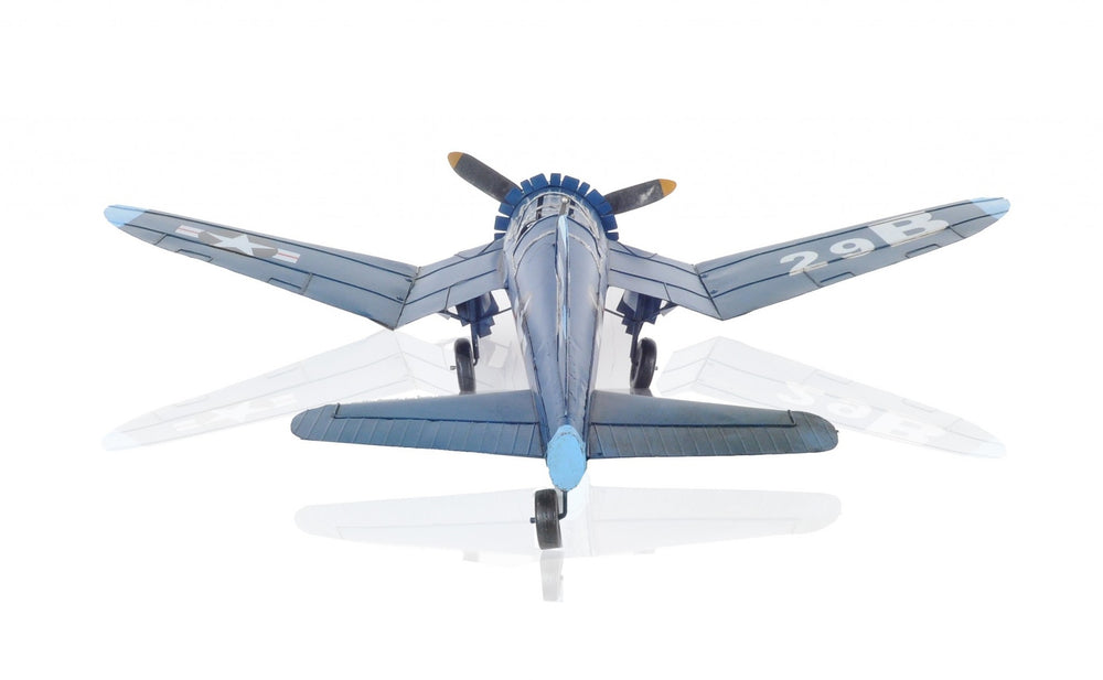 Homeroots C1942 F4u Corsair Large Sculpture  Metal 401764