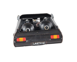 Homeroots 4" Gray Metal Hand Painted Model Car Tabletop Sculpture  Metal 401769