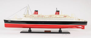 HomeRoots 11" Black and Red Hand-Painted Decorative Boat – Unique Nautical Centerpiece for Coastal Decor 401883
