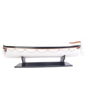 HomeRoots 6" Hand-Painted Solid Wood RMS Titanic Lifeboat No. 7 Model – Nostalgic Maritime Décor Piece 401896