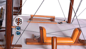 Homeroots C1903 Wright Brothers Flyer Model Sculpture  Solid Wood 401913