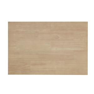 Potrero Rubberwood Nightstand with Drawer and Open Shelf Mid-century Modern Bedroom