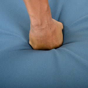 English Elm Christopher Knight Home® - Outdoor Acacia Wood Club Chair Set Of 4 With Blue Cushions, Weather-Resistant & Timeless Elegance N770P264304T004