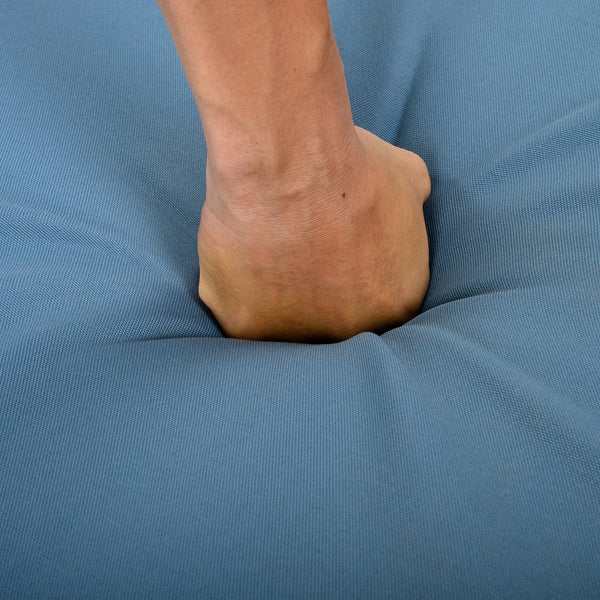 English Elm Christopher Knight Home® - Outdoor Acacia Wood Club Chair Set Of 4 With Blue Cushions, Weather-Resistant & Timeless Elegance N770P264304T004