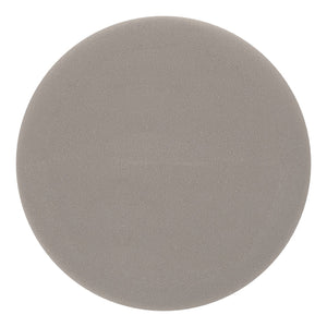 Worldwide Home Furnishings Alya-storage Modern Round Ottoman With Textured Fabric Upholstery And Spacious Hidden Storage Solution Warm Grey,Natural Fabric 402-131gy